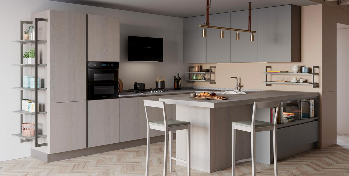 Tablet Wood de Creo Kitchens, una cocina minimalista y funcional ...